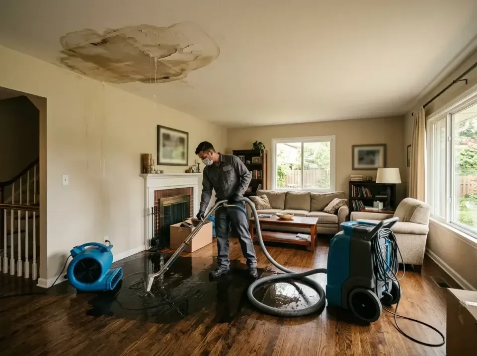 attic-pipe-burst-ceiling-drip-008 — frequently asked questions, Water Damage Restoration & Carpet Care in Wauna, WA